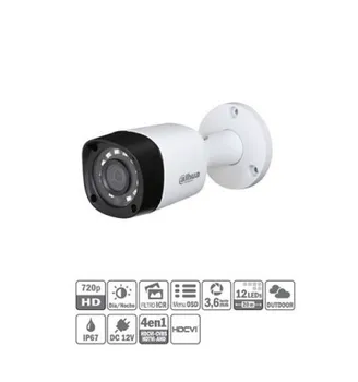 

Tubular HDCVI 4IN1 1M 720P DN ICR IR20m 0Lux 3.6 IP67 Metal HAC-HFW1000RM