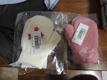 Warmom felpa gruesa bebé caliente guantes invierno guantes y manoplas de terciopelo los niños chico de lana de Coral guantes de dedo completo para 1-4Y chico s guantes