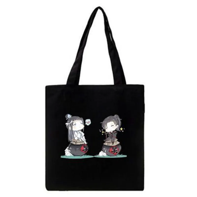 Anime Grandmaster of Demonic Cultivation Canvas Shoulder Bag Handbag Kawaii Cute 