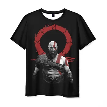 

Men's T-shirt 3D God of War 4