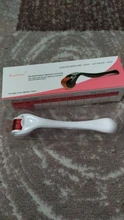 Aguja de rodillo cutáneo para el cuidado de la piel, herramienta para el cuidado de la piel, 540mm/0,2mm/0,25mm, titanio, 0,3