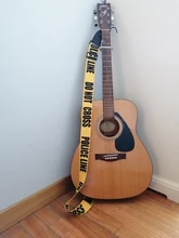 Guitar-Strap Polyester-Guitar-Belt Electric-Bass-Guitar-Parts-Accessories Yellow 