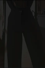 Pantalones de chándal para mujer, ropa de calle, moda de verano, estilo coreano, pierna ancha, Harajuku, holgado, negro, cintura alta, Vintage, 2020