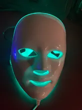 NOBOX-fotón máscara Facial LED de 7 colores, diseño minimalista, terapia antiacné, eliminación de arrugas, rejuvenecimiento de la piel, herramientas para el cuidado de la piel Facial