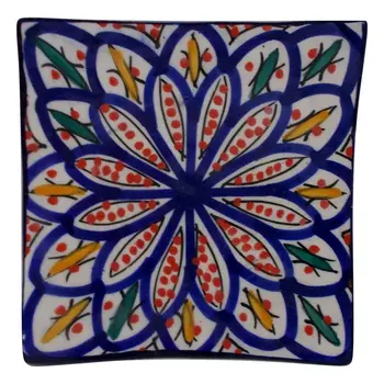 

Plate ceramic terracotta wall decorative range Arabic MOROCCO 0310181504