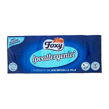 

Tissues Hipoalergenicos Foxy (10 uds)