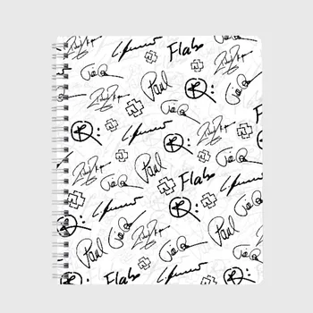 

Notebook RAMMSTEIN AUTOGRAPHS