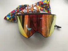Snowboard Goggles Skiing Eyewear Double-Lens Adult UV400 Anti-Fog Men Women