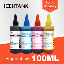 ICEHTANK принтер Пигментные чернила универсальный для hp T620 T1100 T2300 5000 5500 4000 4500 1050 z2100 z3100 z3200 Z6100 400 мл