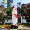Inflatable Advertising Restaurant Chef Man Sandwish Shaurma Fast-Food Shop Balloon Air Dancers Tacos Traditional Mexican Burrito 4