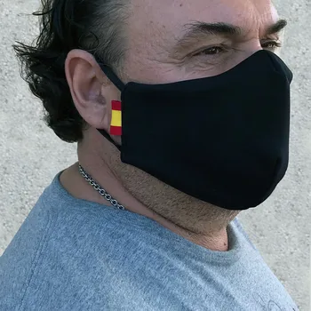 

Mask with filter TNT with flag of Spain handmade