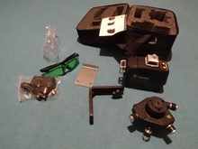 DEKO-Nivel de láser verde 3D de 12 líneas, DKLL12PB1 Set 1/2,  líneas de Cruz Vertical horizontales, modo Manual de autonivelación automática