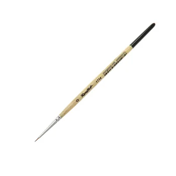 

Brush imitation Mangusta round roubloff, short handle No. 0