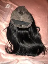 TIANTAI-Peluca de cabello humano liso para mujer, postizo de encaje con cierre de 4x4 28 pulgadas, pelo Remy brasileño con densidad de 150