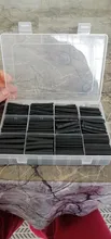 Tube Cables Sheathed Shrink-Tubing Electronic-Diy-Kit Polyolefin Black Insulated 2:1
