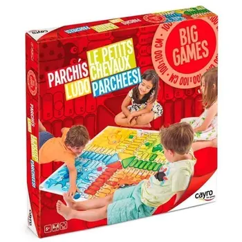 

1m2 large parchis board. Footstep and water resistant plastic