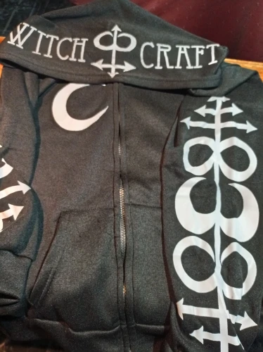 Hoodies with Moon and Letters Print Egirl photo review