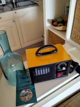 Generador de Ozono de 60 g/h, purificador de aire, desinfección, esterilización, elimina el olor, ozonizador O3, 48g, 110V