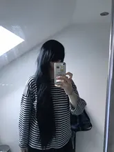 QQXCAIW largo recto del Partido de Cosplay negro 40 100 Cm pelucas de pelo sintético