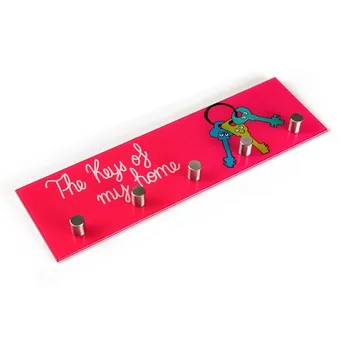 

Wall mounted coat hanger (40 x 12 x 5 cm)