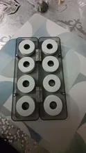 Caja de aparejos de pesca con placa de bobinado de espuma, 8/16 Uds.