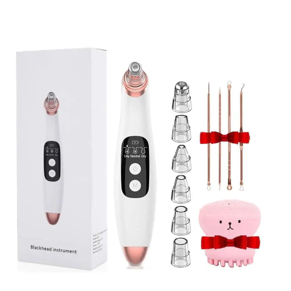 Spot-Extractor Exfoliating-Pore-Cleaner Blackhead-Remover Deep-Cleansing-Machine Vacuum-Suction
