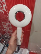 Shower-Nozzle Low-Pressure-Hose Handheld Smesiteli Water-Saving Super-Booster New Durable