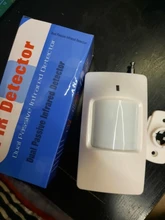 Detector infrarrojo pasivo inalámbrico PIR Sensor de movimiento para 433MHz Wifi / GSM / PSTN sistema de alarma de seguridad para el hogar envío gratis