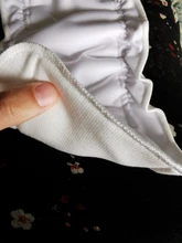 Usurpon-inserto de algodón de bambú de 5 capas, inserto de pierna reutilizable e impermeable, inserción de pañal de bebé de algodón orgánico, 1 ud.