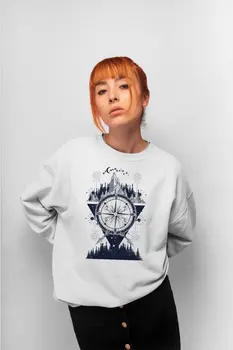 

Angemiel Wear Tree Compass Women Sweatshirts