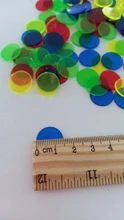 Poker-Chips Bingo-Markers Casino Plastic 4-Colors 100pcs for Fun Family Club Carnival