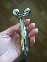 Rodillo 3D para masaje Facial, estiramiento Facial en V, belleza, estiramiento corporal de la piel, relajación, cara delgada herramienta de levantamiento Facial, instrumento masajeador zk20