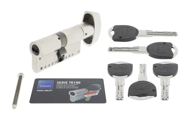 US $122.75 Safety Cylinder 30X30MM TK100 NIQ Cam LG TESA