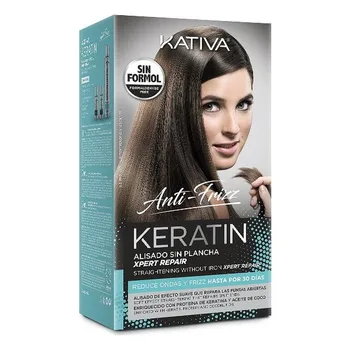 

Hair Straightening Treatment Keratin Anti-frizz Post Kativa (3 pcs)