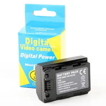 

NP FZ100 NP-FZ100 rechargeable lithium Ion battery 7.2V 2280mAh Sony a6600, Alpha 7 III, 7R III, A7 III, A7R III, A7R IV, A9, A9 II