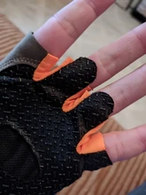 Guantes de ciclismo para deportes al aire libre, protectores de mano en malla, transpirables, accesorios de bicicleta antideslizantes, cubre la mitad de los dedos