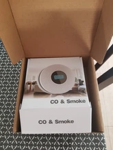 Alarma Digital de humo de Gas 2 en 1, Detector de monóxido de carbono de Co, Sensor de advertencia de voz, protección de seguridad para el hogar, alta sensibilidad