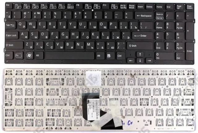 Laptop keyboard for Sony Vaio vpc-f219 vpc-f217 vpc-f22 vpc-f23 black no frame | Компьютеры и офис