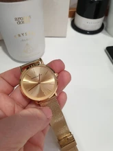 ¡Envío directo! Reloj de pulsera de lujo de calidad A + + + + para mujer, con movimiento de cuarzo japonés, cronógrafo de pulsera, resistente al agua, de oro rosa, femenino
