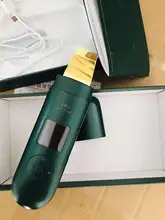 Limpiador ultrasónico de acné y espinillas, limpiador de piel, pala exfoliante de iones, limpiador de poros faciales, máquina de limpieza de la piel