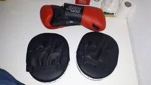 Karate Training Pads Mitt Boxing-Bags Kick-Pad-Kit Focus-Punch MMA Sparring Martial-Thai