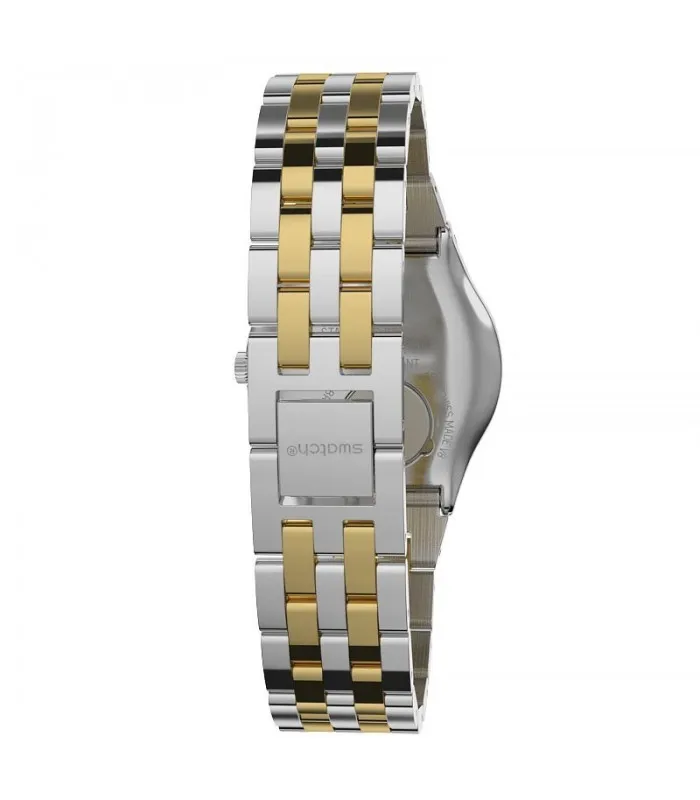 Часы swatch IRONY MEDIUM GOLDENSILVER 33 мм YLS207G