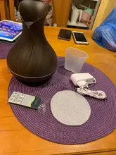 Humidificador de aire ultrasónico de 500ML, con Control remoto difusor de Aroma, luz LED que cambia de 7 colores, difusor de aceite esencial eléctrico inteligente