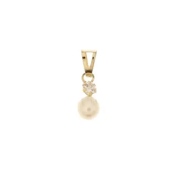 

Yellow gold Pendant with Pearl 803321734333