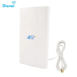 Cioswi 88dbi 4g lte mimo wifi antena interior sinal amplificador expandir sinal impulsionador sma crc9 TS 9 adaptador conversor LF ANT4G01