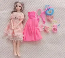 UCanaan-Muñeca BJD 1/4 SD de 18 pulgadas, muñecas articuladas de 18 bolas con ropa, atuendo, zapatos, peluca, maquillaje de pelo, el mejor regalo para niñas