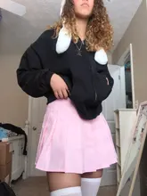 Vestido corto plisado de cintura alta para niñas, falda de tenis, uniforme con pantalones cortos interiores, ropa interior para bádminton, animadora