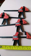 Clip-Kit Clamp Work-Bar Woodworking Quick-Ratchet Heavy-Duty 4inch 30x100mm