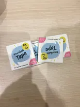 FUNMIX-Cinta de respiración para pestañas injertadas, cinta de aislamiento con agujeros, transpirable, resistente, 4 Uds.