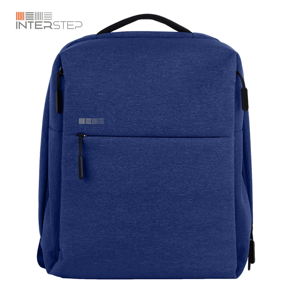Рюкзак INTERSTEP KING2 для ноутбука с экраном от 15 до 16 дюймов - Цвет: Синий